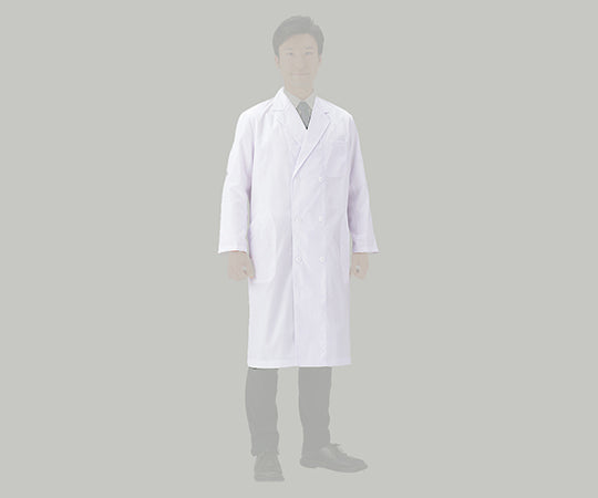 White coat for men (with cuff strings) Double AZ51-611 L 1 piece