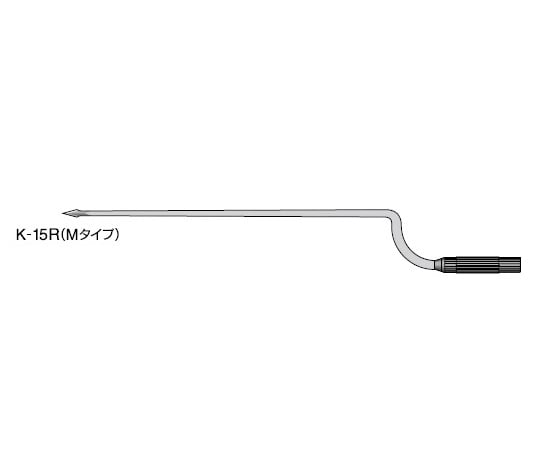 鼓膜切開刀 替刃（フェザー） Mタイプ 5本入　K-15R 1箱(5本入)