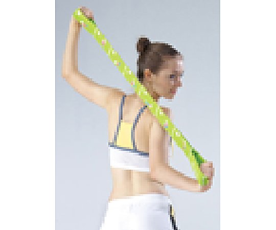 Exercise Band [Dera Band] Yellow Green EB-01YG 1 piece