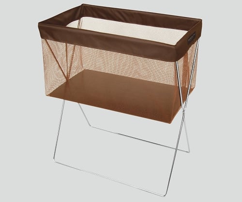 사이드 왜건 메쉬 브라운 430×250×250mm R-336 BR 1개