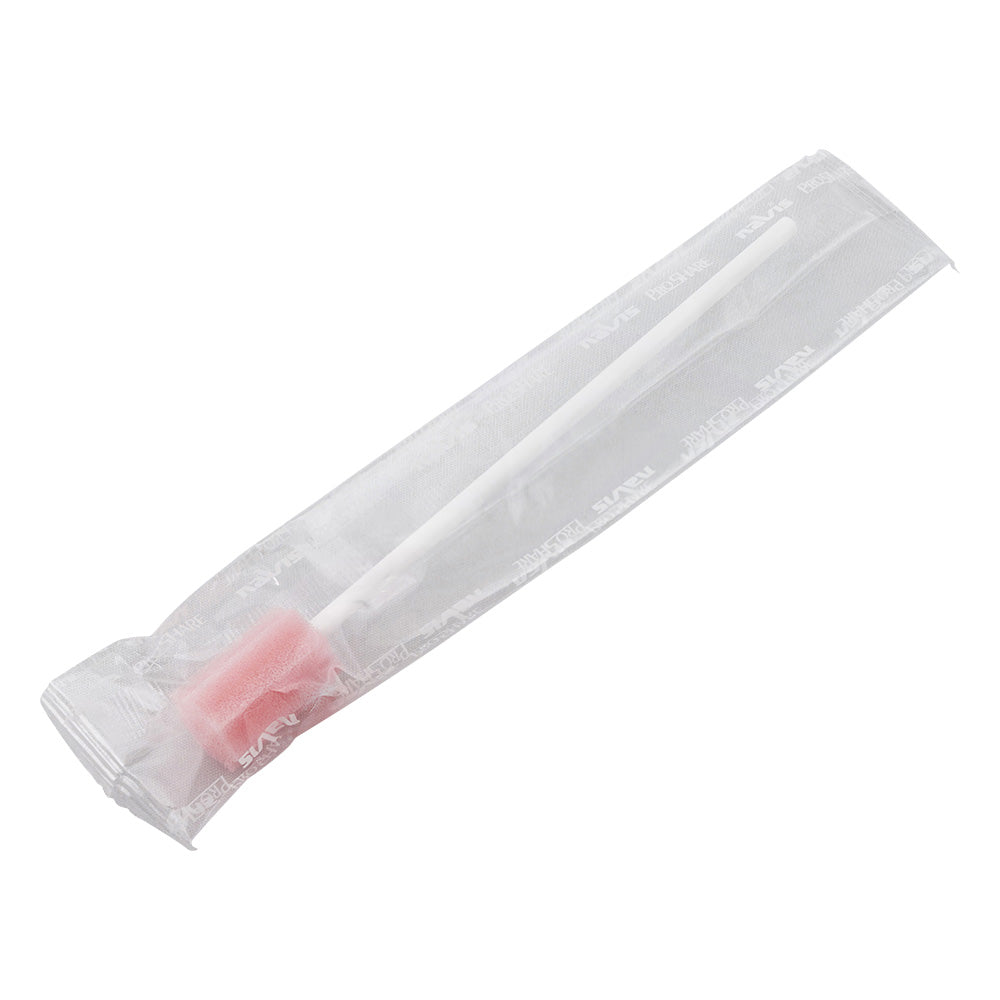 Proshare oral care sponge (plastic shaft) 50 pieces A 1 box (1 piece x 50 bags)