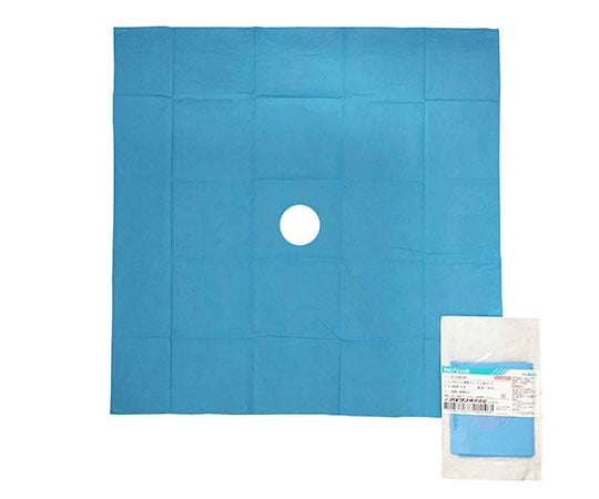 プロシェア滅菌ドレープ 600×600mm 1袋（10包入）　6060(穴有り)Q/B 1袋(10包入)