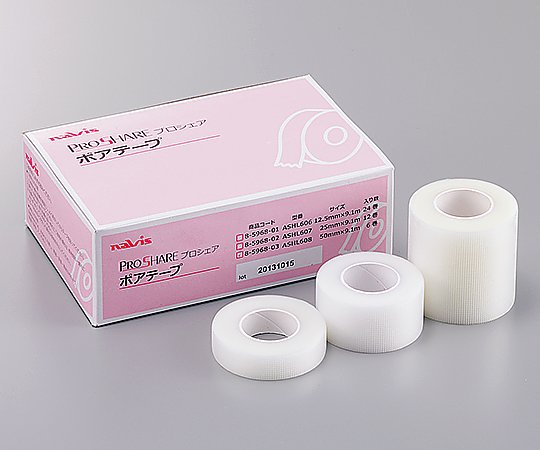 Proshare Pore Tape 12.5mm x 9.1m 24 rolls ASHL606 1 box (24 rolls)