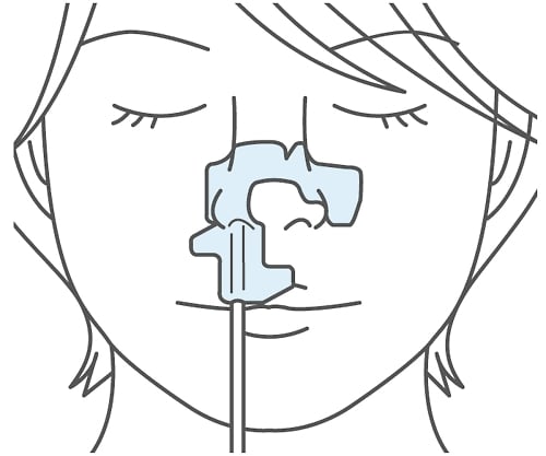 Fixation tape (Clear Hold) for nose 1 box (100 sheets) YB-P6060 1 box (100 sheets)