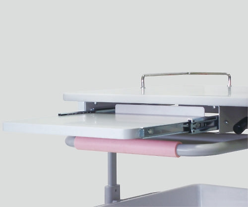 電子カルテワゴンスリム(昇降タイプ サイドネット付き) 470×583×830～1050　RKW-402S 1個