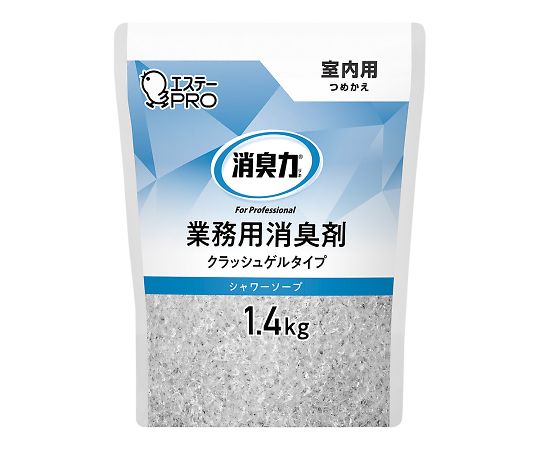 소취력 업무용 크래쉬 겔 타입 리필용 실내용・샤워 비누 130443 1개