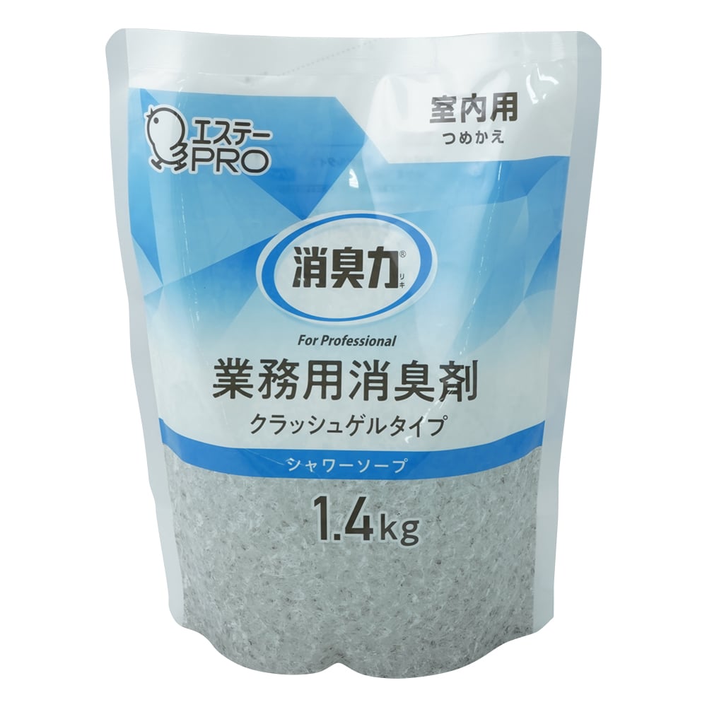 소취력 업무용 크래쉬 겔 타입 리필용 실내용・샤워 비누 130443 1개