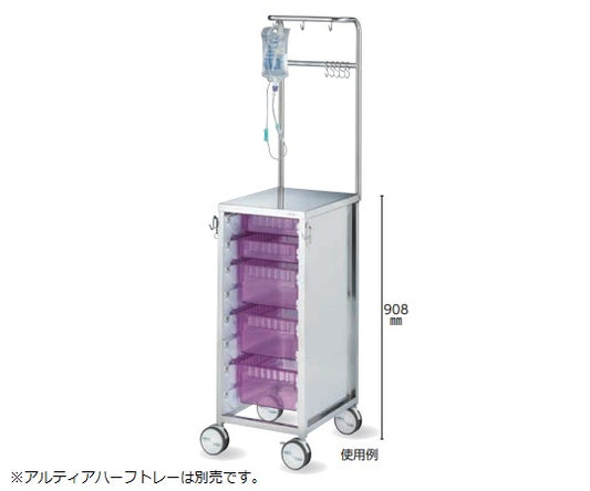 소형 점적 처치차 360×460×1590 IVW 1개