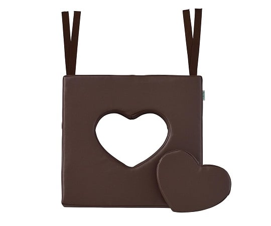 Wheelchair Heart Cushion Mocha Brown HEART-M 1 pc