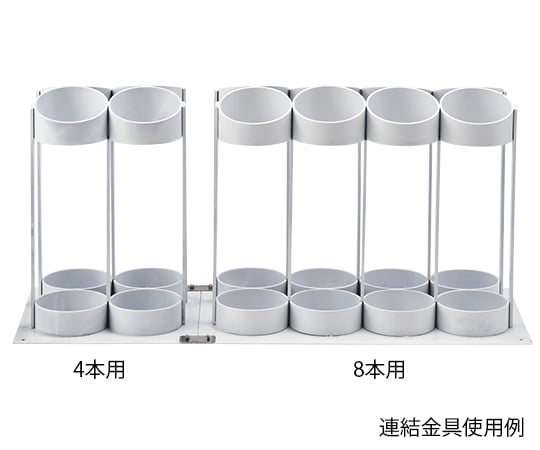 Cylinder stand for 8 cylinders O2S-8 1 piece