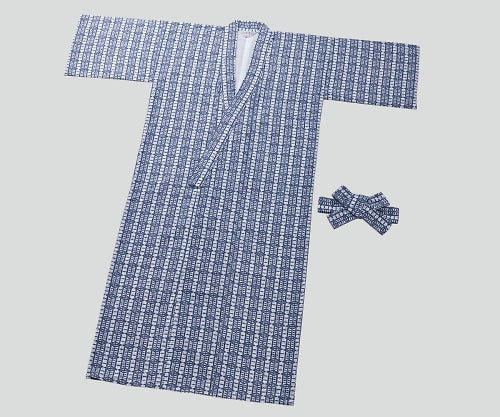 Gauze double layer nightgown for men, 2 L, UPK 300-4, 1 piece