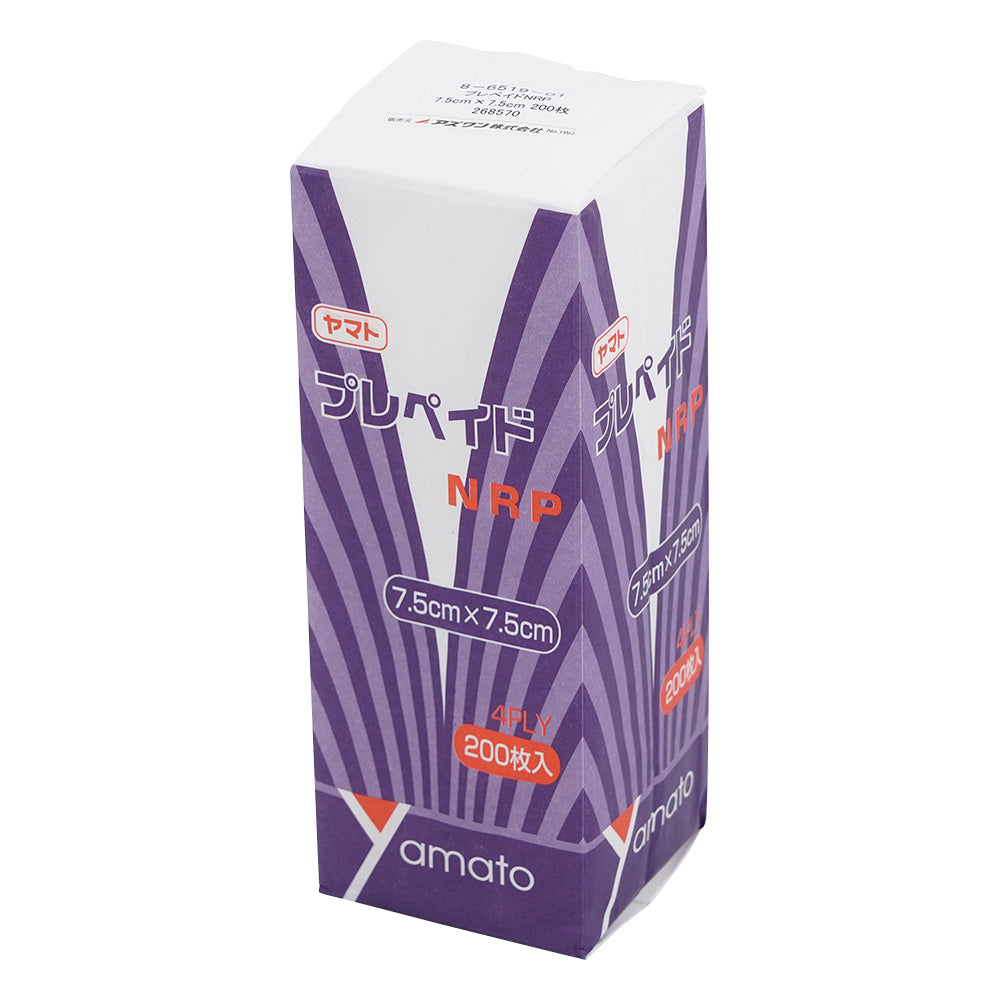 Non-woven gauze (prepaid NRP) 75 x 75 1 bag (200 sheets) 268570 1 bag (200 sheets)