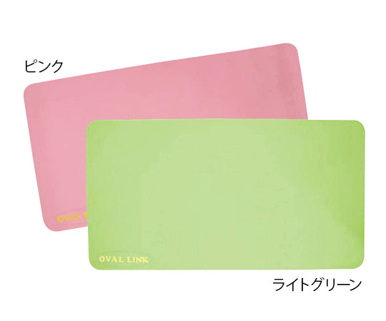 Oval Link (Bathroom Mat) Light Green Mat Type L 1 Piece