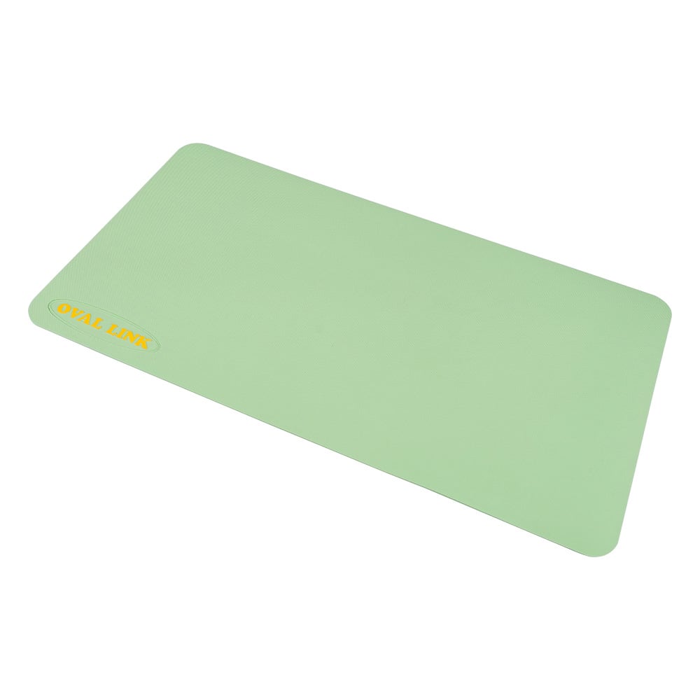 Oval Link (Bathroom Mat) Light Green Mat Type L 1 Piece
