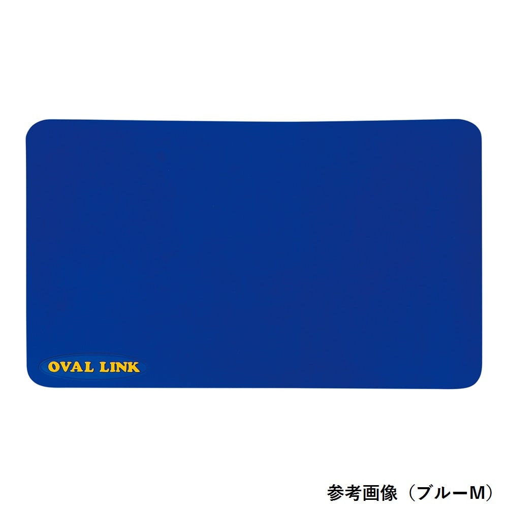Oval Link (Bathroom Mat) Blue Mat Type L 1 Piece