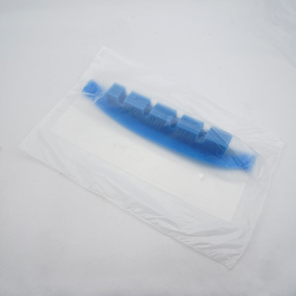 Disposable face shield (splash shield) 1 box (1 sheet x 24 bags) Short type 1 box (1 sheet x 24 bags)