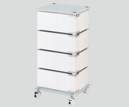 회전식 보관 왜건 박스 타입 380×315×740 FLF007-4LG 1 세트