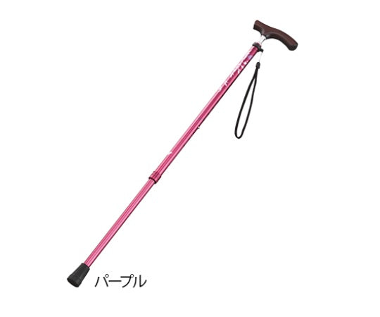 伸縮杖（スリムネックタイプ）　パープル（女性用）　B059-608SD-D004-3 1本