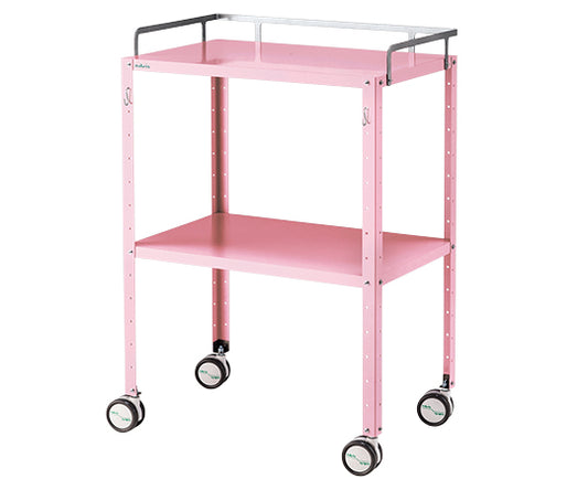 Colorful Stainless Steel Wagon (with hooks) Large Pink CSWL-2PF 1 unit