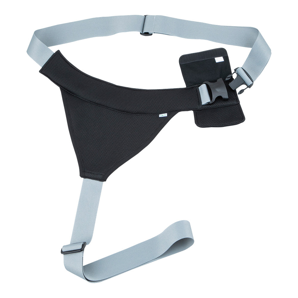 Clean and refreshing wheelchair belt, black, IKD-K, 1 piece