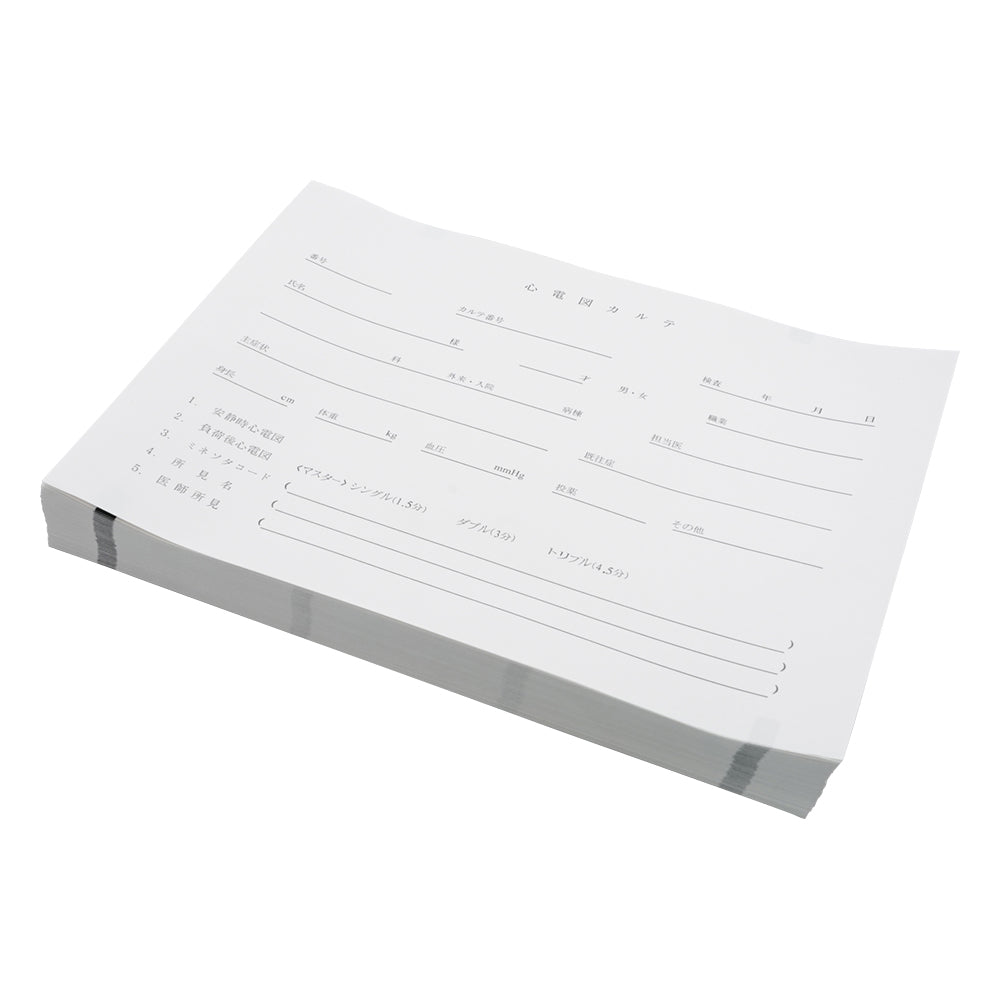 심전도용 기록지(폴딩형) 210mm×295mm×100m CP-621K 1권