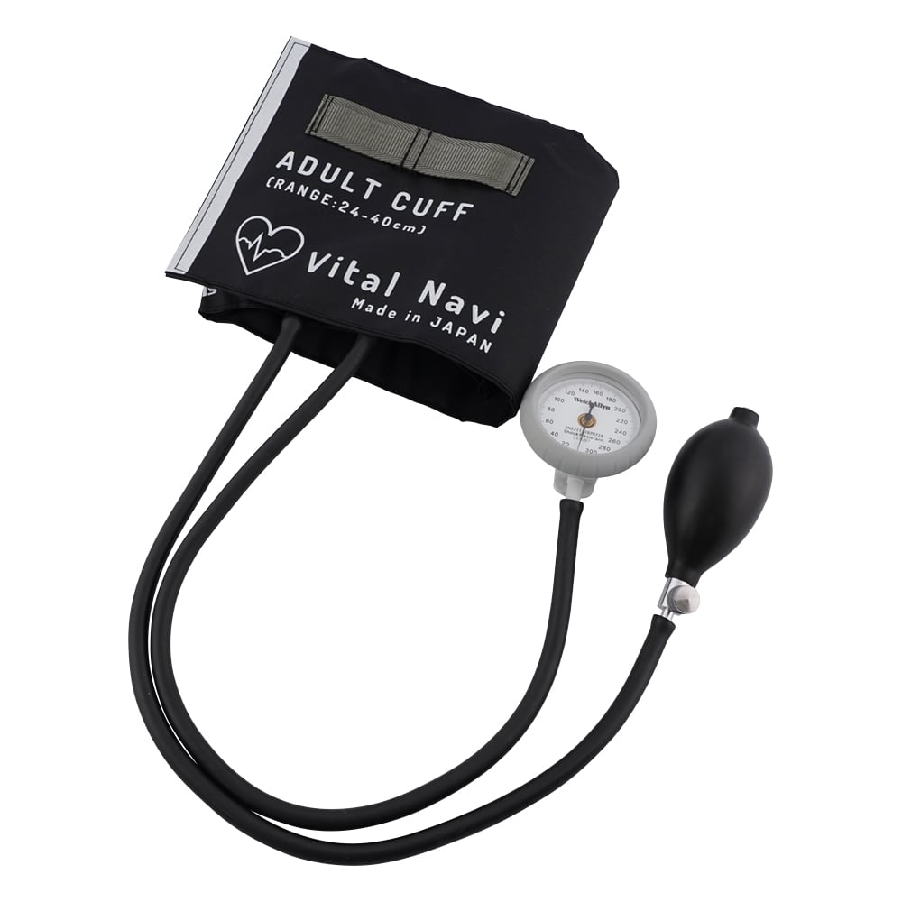 VitalNavi Blood Pressure Monitor Black LB Adult 1 pc