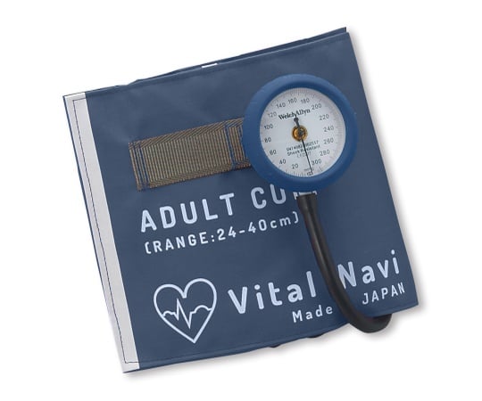 바이탈 내비 혈압계(라텍스 프리) 네이비 블루 LF 성인용 1개