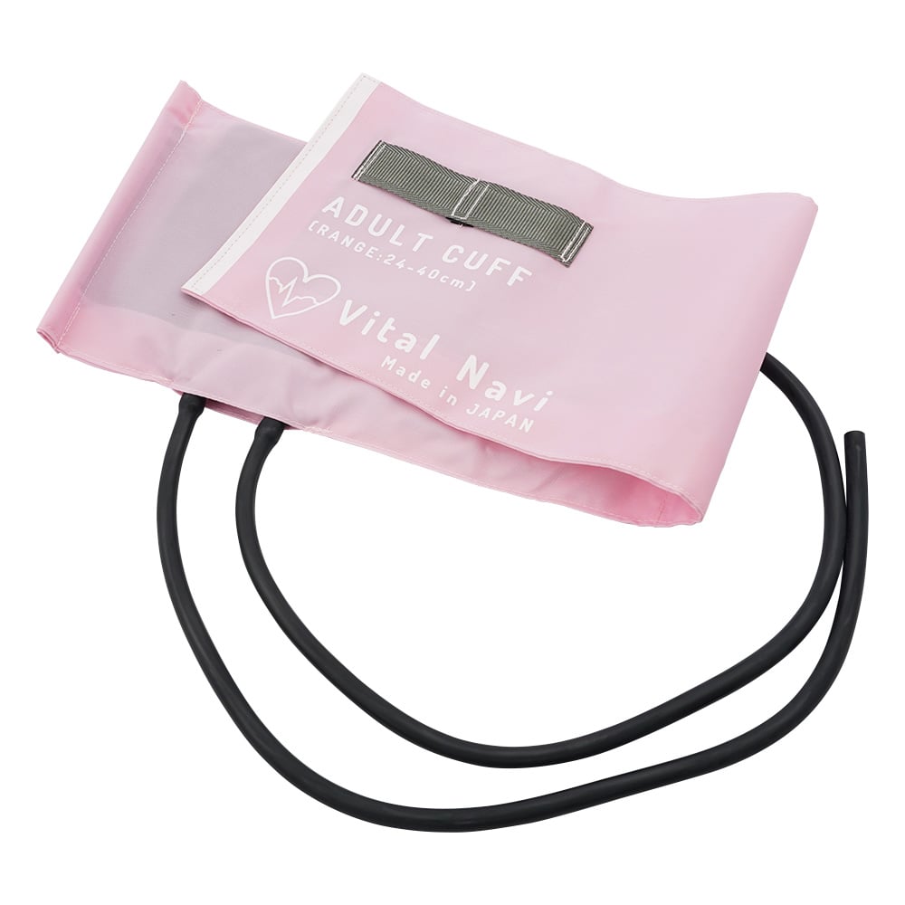 VitalNavi Blood Pressure Cuff Set (Latex) LB Adult Pink 1 pc