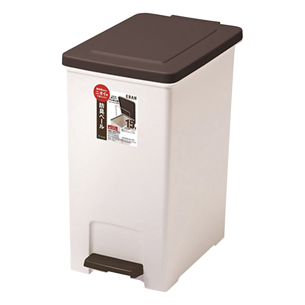 R Deodorizing Pedal Pail with Inner Bucket 15L 6412 1pc