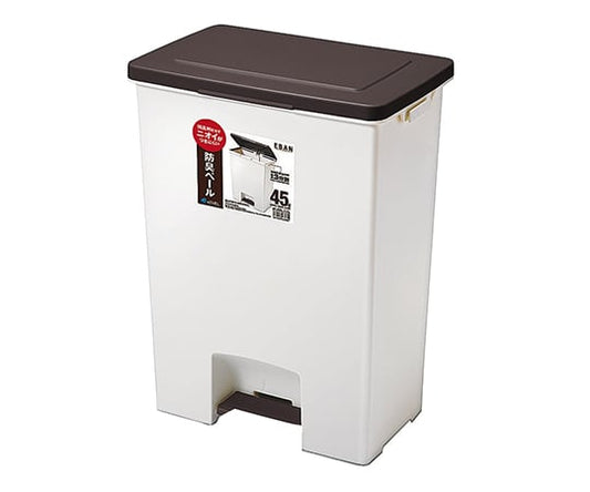 R Deodorizing Pedal Pail 45L 431×284×584mm #6418 1pc