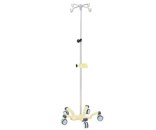 Low center of gravity irrigator stand (wide 5 legs) 4-leg U-shaped NT664G-5A 1 unit