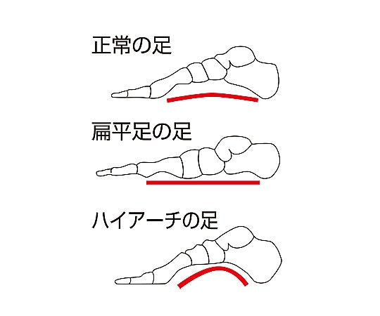 Vertical Arch Support Thin Type [Sorbo] L 25.0-27.5cm 63297 1 pair/bag