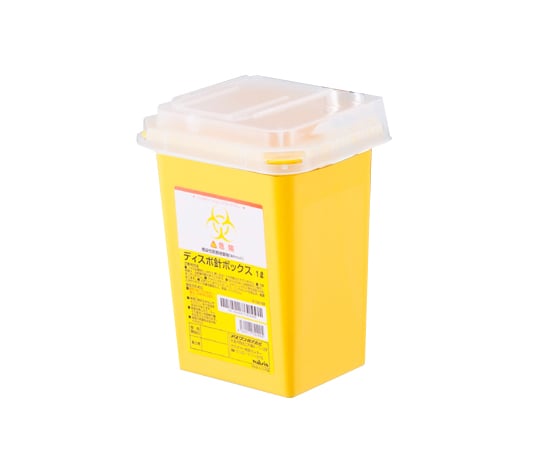 Disposable needle box Yellow 1L 1 pc 1 pc