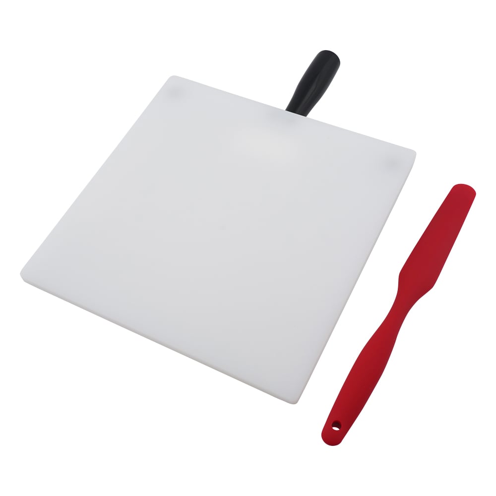 樹脂製軟膏板（まぜるん台　白　中）　HN-250W 1枚