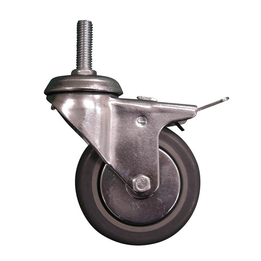 φ75mm 캐스터 스토퍼 유(스토리지 스테인리스 카트용) 1 세트