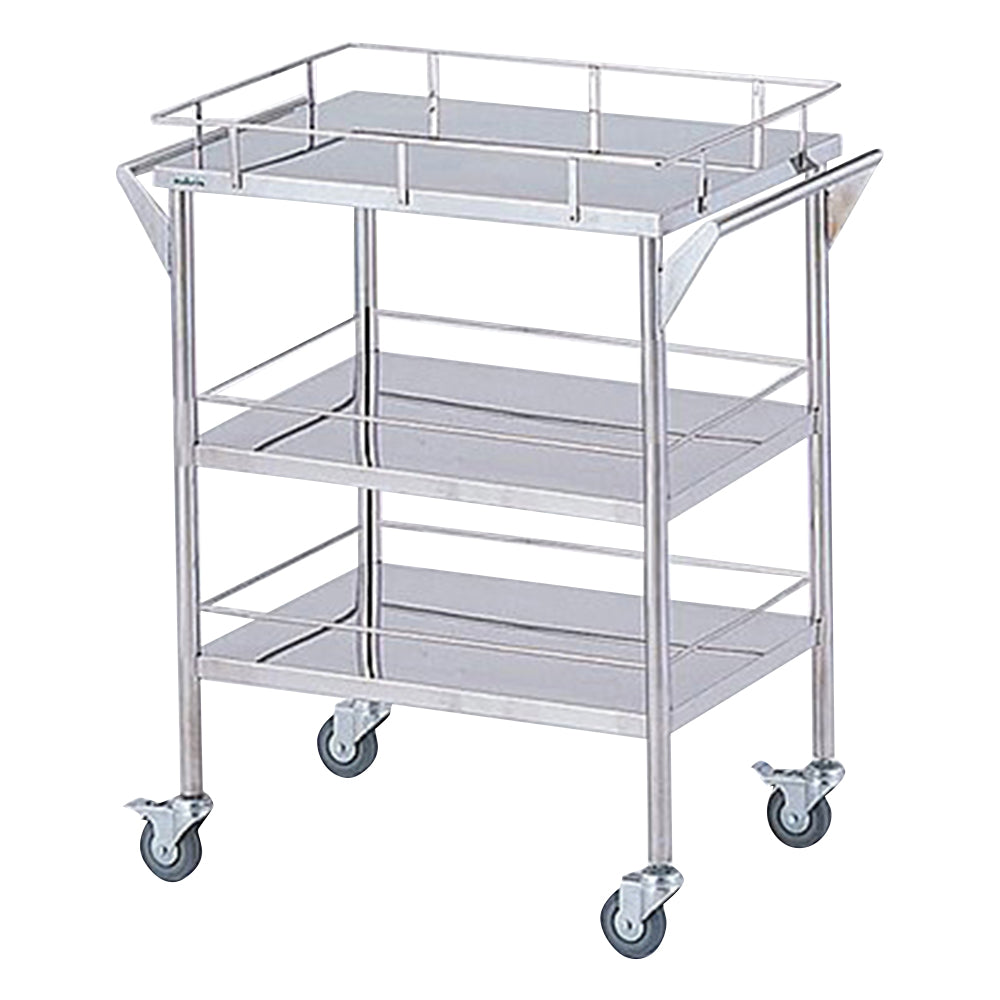 Storage Stainless Steel Cart 3 Tiers (Width 600mm) CHS-3 1 Unit