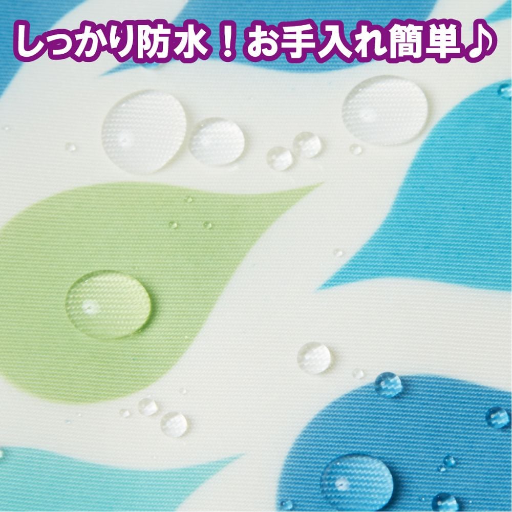 食事用エプロン ソフラピレンエプロンしずく　ブルー　102240 1枚