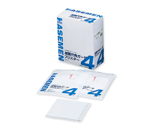 Sterile square gauze (blister pack) 4-fold, 1 sheet x 100 bags 245304 ...