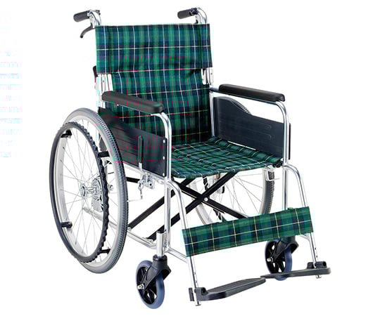 Wheelchair (aluminum, foldable back) 660 x 995 x 875 EW-50GN 1 unit