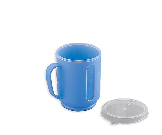 Memory cup with window, blue, 1 piece