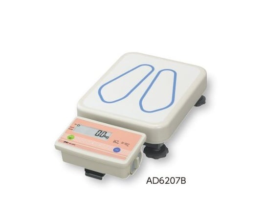 業務用体重計[検定付]AD-6207シリーズ ポール無し　AD-6207B 1台
