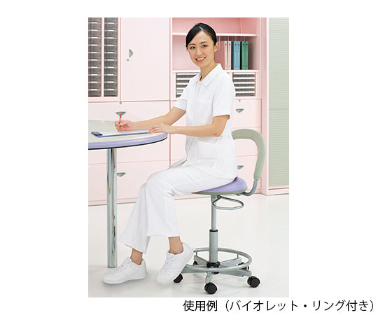 ナビチェアーⅡ NVCⅡ-SRBL ブルー 脚部リング付き　NVC2-SRBL 1脚