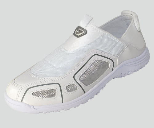 Slip-on shoes (Creos Plus) White 28cm 840W 1 pair