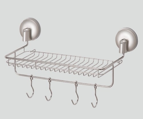 Wall rack (with lever-type suction cup and hook) 307 x 126 x 167 705984 1 piece