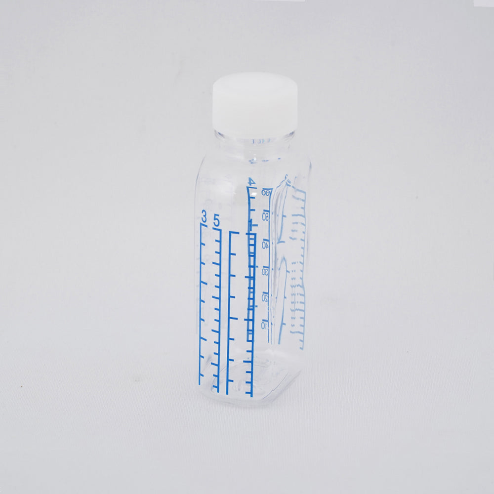 클리어 병 투약병(칼라 눈금 첨부·미멸균) 60mL 200개 미멸균 1상자(200개입) 1상자(200개입)