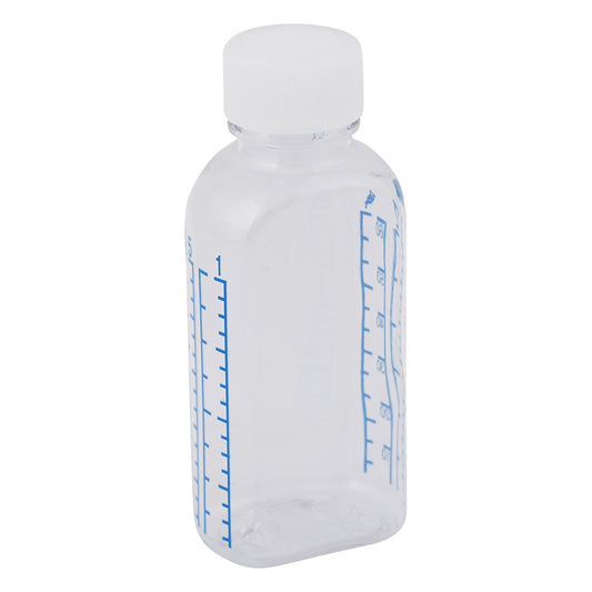 클리어 병 투약병(칼라 눈금 첨부·미멸균) 60mL 200개 미멸균 1상자(200개입) 1상자(200개입)