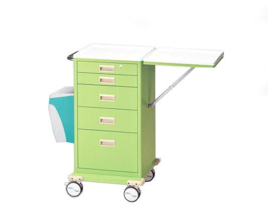 컬러풀 미니 카트(먼지 박스 첨부) 그린 703×554×955 CMCD-G 1개