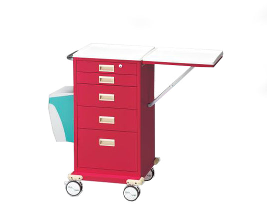 화려한 미니 카트(먼지 상자 포함) 레드 703×554×955 CMCD-R 1개