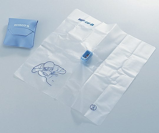 Resako R Mouth Sheet for Artificial Respiration 1 Sheet