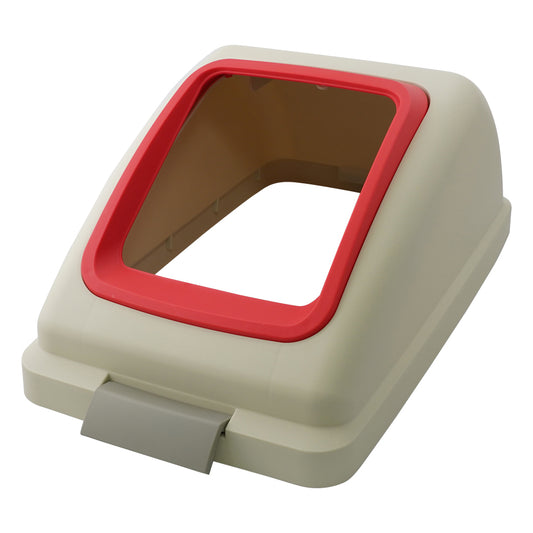 分別ゴミ箱（リサイクルトラッシュ） ECO-50用フタ 赤　YW-133L-OP1 1個